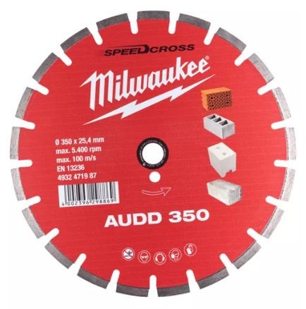 Disque diamant diam.350 granite, briques, agglo